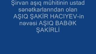 Aşıq Babək Şakirli Aşıq Vüqar Mahmudoğlu