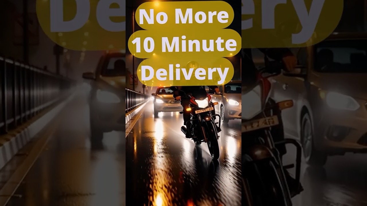 10-Minute Delivery Speed or Safety? Govt Warns Quick Commerce Apps