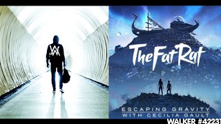 Escaping Gravity ✘ Faded [Remix Mashup] - Alan Walker, TheFatRat &amp; Cecilia Gault