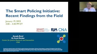 The Smart Policing Initiative: Recent Findings from the Field