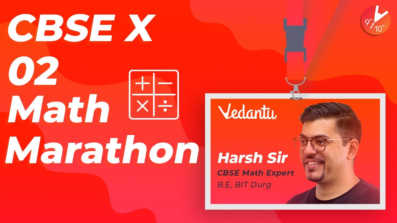 CBSE Class 10 Full Maths Crash Course Part 2 | Maths Marathon Revision Score 100% | Vedantu