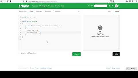Edabit Easy C# Programming Challenges #32: Cumulative Array Sum