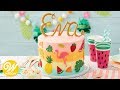 How to Make a Summer Birthday Cake | Wilton