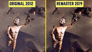 Borderlands 2 Original Vs Remaster Graphics Comparison Direct Comparison Youtube