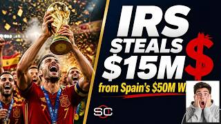 IRS TAXING Spain's $50M World Cup Win! #Shorts #WorldCup2026