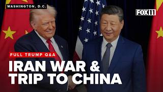 President Trump departs for summit with Chinese President Xi Jinping to discuss trade and Iran war