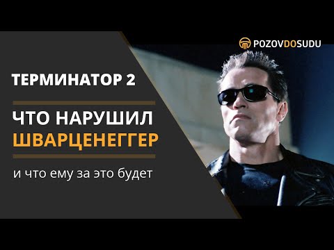 Что нарушил Шварценеггер в фильме Терминатор 2 и что ему за это будет. Обзор с точки зрения адвоката