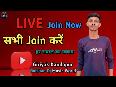 Gulshan Dj Music World is live! Join our live video now #gulshan dj giriyak