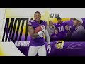 C.J. Ham Reacts To His Daughter's Surprise Walter Payton Man of the Year Video