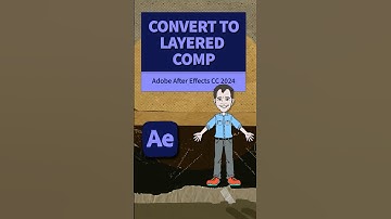 How To Convert PSD To Layered Composition in After Effects