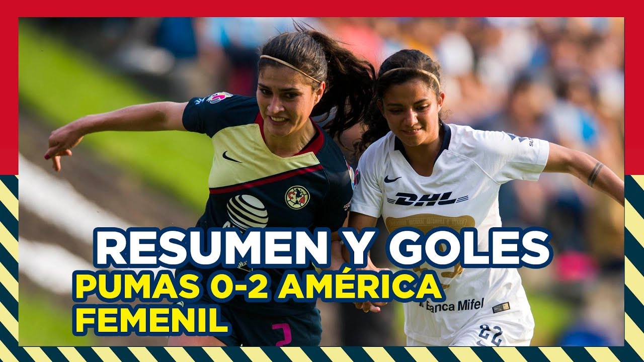 america vs pumas femenil 2018