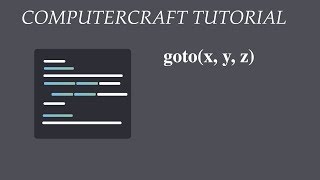 Computercraft - How to Code Goto #3 Live