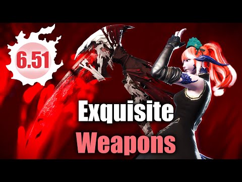 All NEW Shiny Exquisite Weapons 