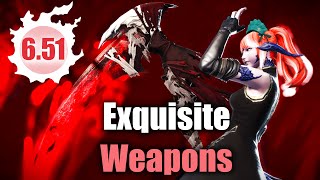 All NEW Shiny Exquisite Weapons | Patch 6.51 | 4K/UHD