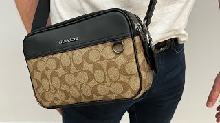 Download Lagu Распаковка сумки COACH Graham Crossbody In Signature Canvas(gunmetal/khaki) MP3