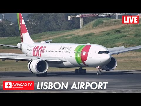 🔴 LIVE 24/7 Lisbon Airport 29.07.2025 • Livestream Plane Spotting • Direto Aeroporto Lisboa