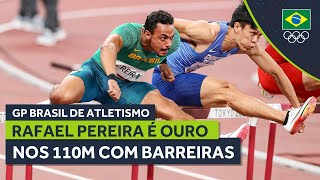 Rafael Pereira é ouro nos 110m com barreiras do GP Brasil