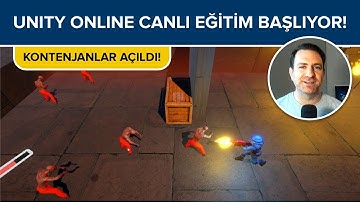 Unity Canlı Eğitimi Başlıyor!