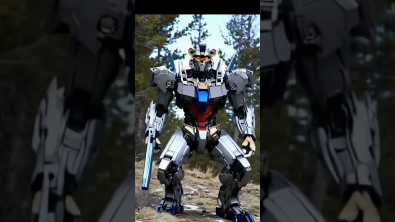 Lion transform into robot 🤖 