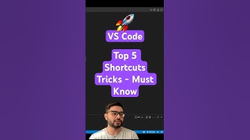 VS Code Shortcuts - Developer Must Know | Peer Programming Tricks #coding #vscodetips