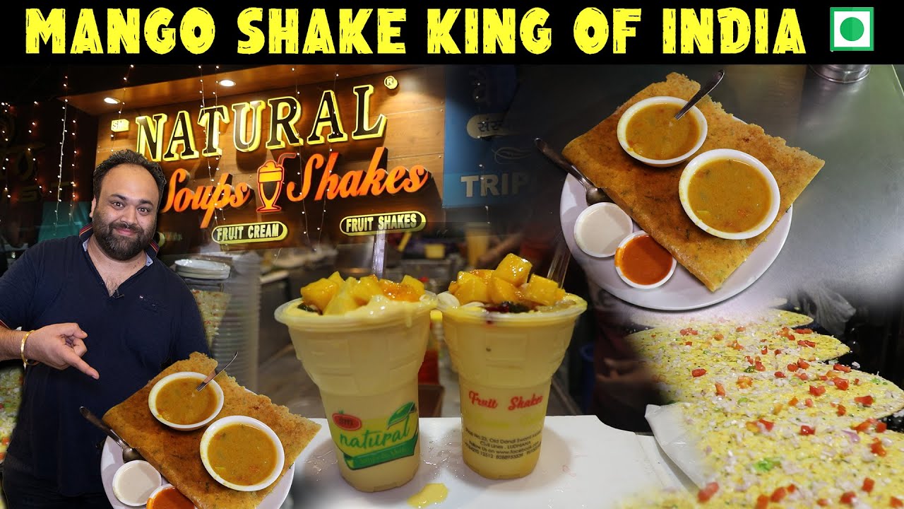 Ludhiana's King Of Biggest Dosa And Mango Shake YouTube