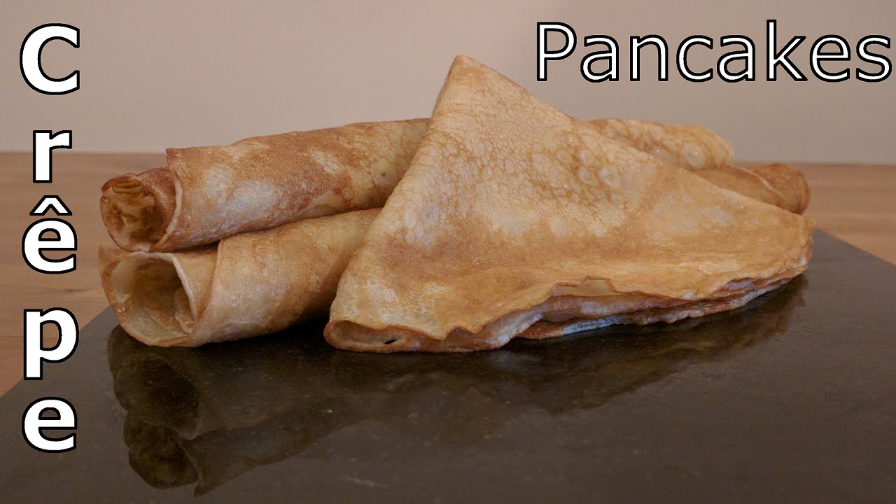 Crêpe – thin pancakes. Egg free 