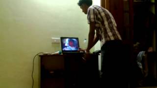 destroying Acer laptop