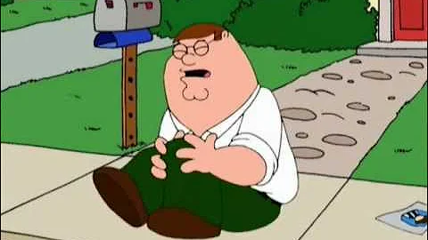 Peter Hurts His Knee :)