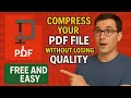 how to compress pdf file size free and easy