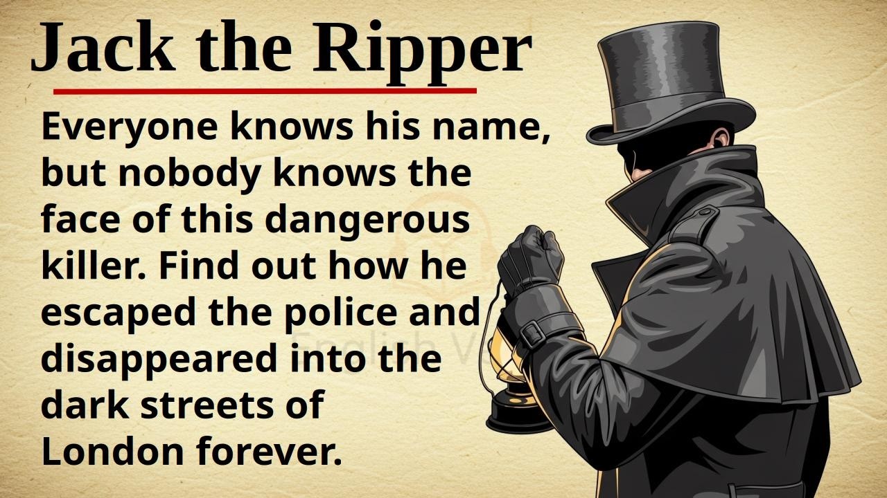 Story of Jack the Ripper || 🔪🕵️ Learn English Through Story Level 2 ...