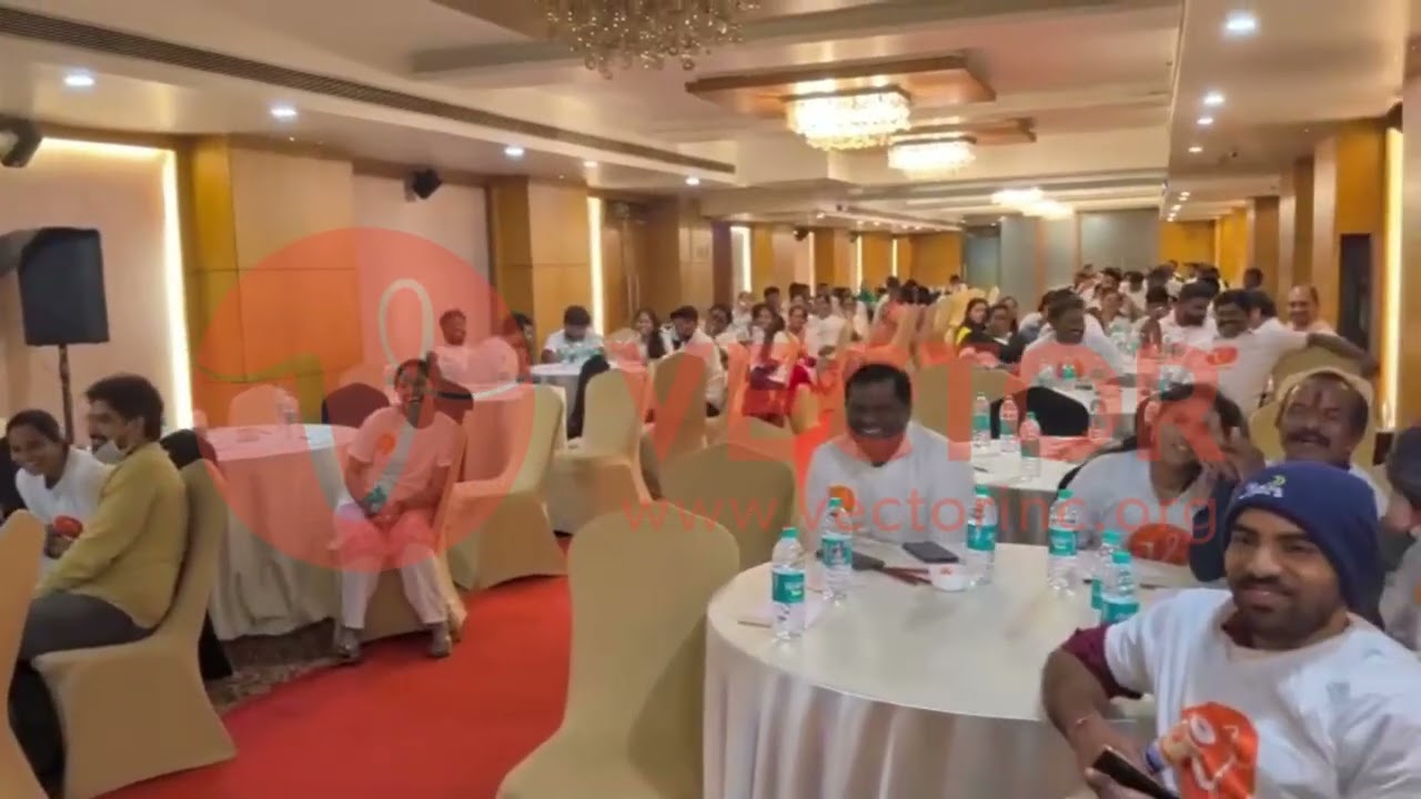 Vector Team Hyderabad hosted a large-scale event in a luxurious and elegant hall