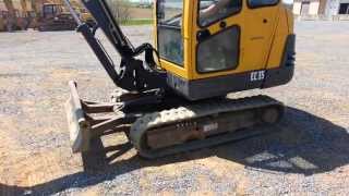 Volvo EC35 mini excavator