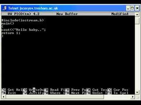 C++ using Linux