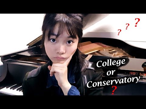 Tiffany Talks: College vs. Conservatory