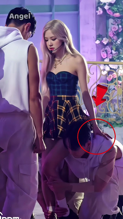 Rose blindly believe on background, dancer  ￼#blackpink #shorts