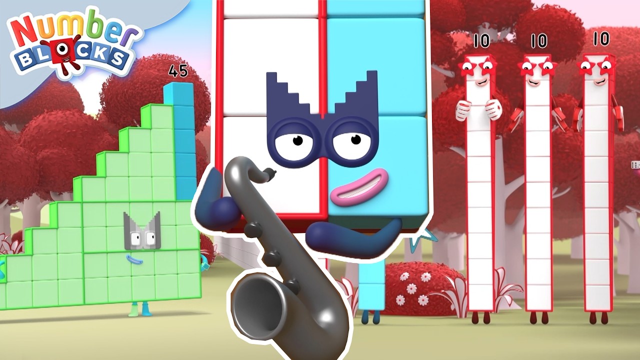 Adventures in the Forest of Tens | Learn to Count for Kids | Number Cartoon | Numberblocks