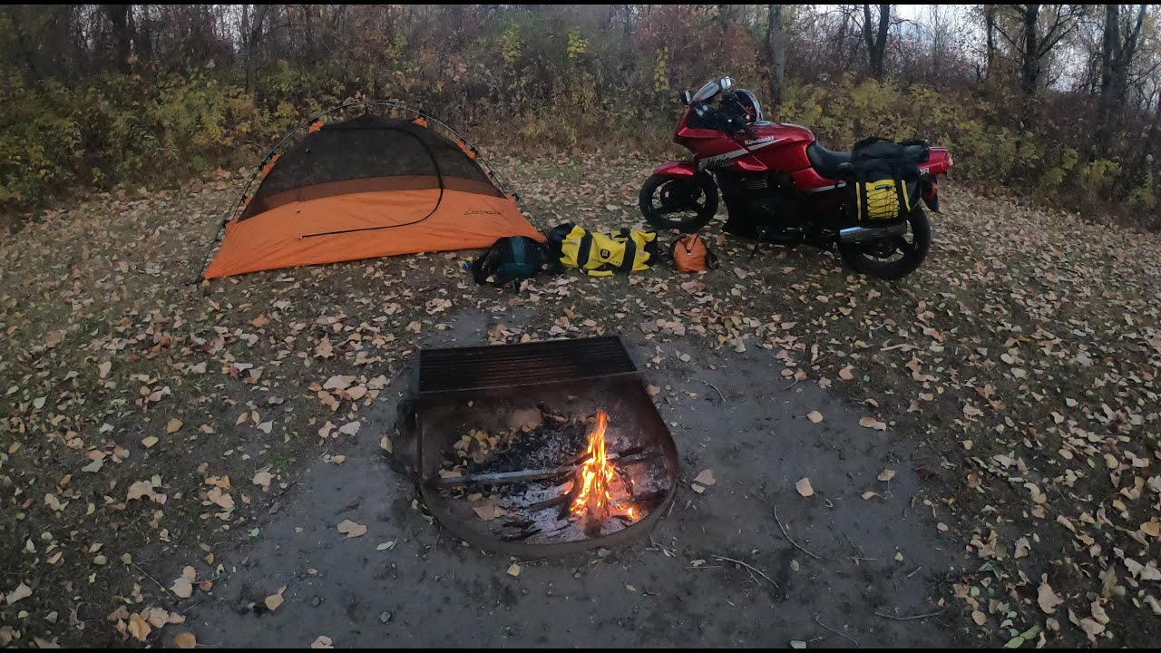 My Solo Motorcycle Camping Gear Setup (Minimalist / Budget) YouTube