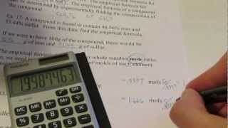 Chemical Formulas: Part 6, Percent Composition & Empirical Formula