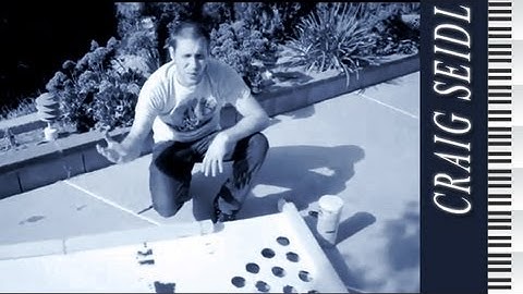 Beer Pong - How to tutorial Floating ping pong table for Pool Pong