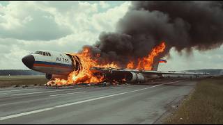 10 Minutes Ago! Russian President Dies, IL-96 Plane Explodes, Here's What Happened...