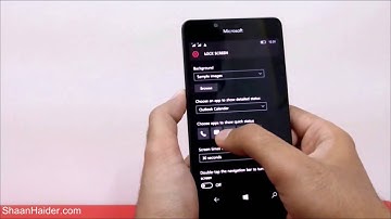 How to Customize Lock Screen on Lumia 950, 950 XL, 650, 550, 730, 830, 640 or ANY Windows 10 Phone