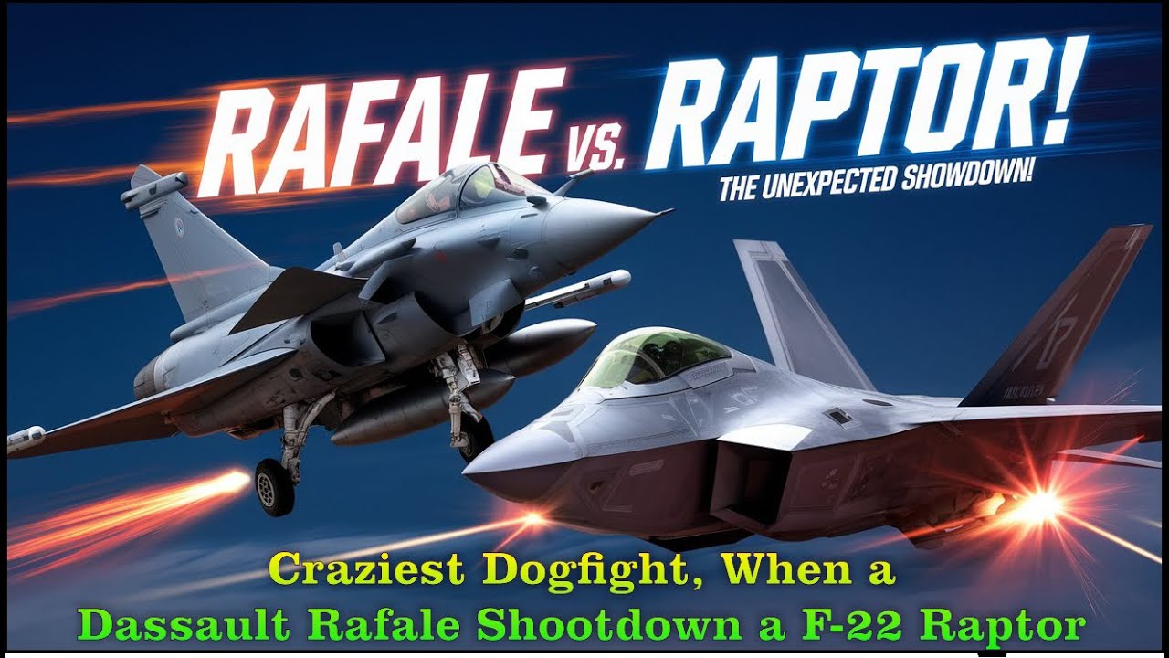 Dassault Rafale | That Shootdown an F-22 Raptor | F-22 Raptor vs ...