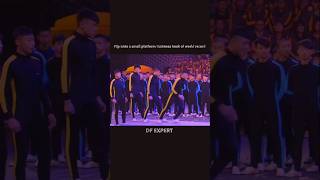 Flip unto a small platform 😱 Guinness Book of world record#shorts