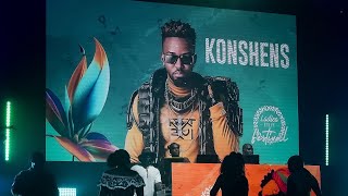 Konshens in Martinique Women only show