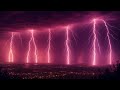 ⚡ Powerful Thunderstorm Rain Sounds for Sleeping | Relaxing Rain, Thunder & Lightning at Night