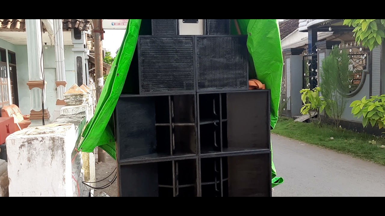 cek sound horegg hajatan rasa balap sub palai JIC LA18125 VS Ashley LF18V500 box CLA