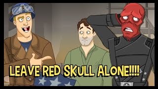 Captain America is Grossed Out By Red Skull - The Cutting Room