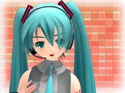 【MMD】らぶ式ミク【メルト】撮影してみました