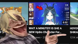 My reaction to genshin clickbaits