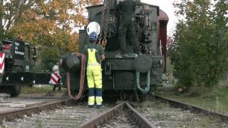 Afsporing på Korinth Station 29-09-2011